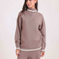Piping Zipped Sweater with Front Pockets