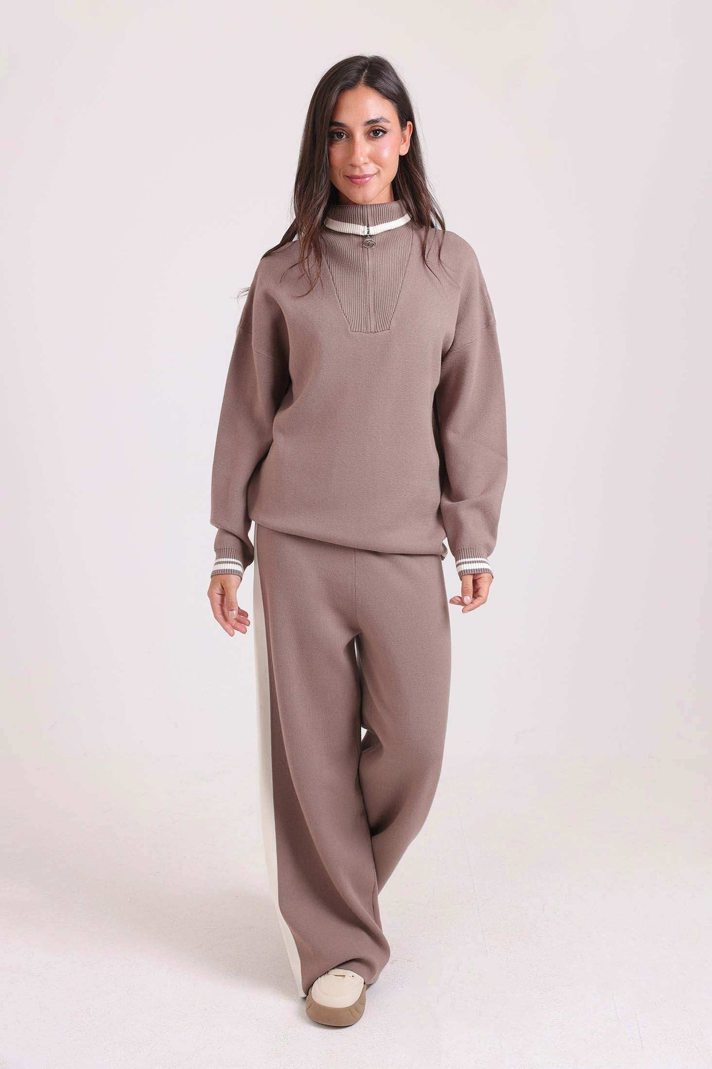 Slip On Comfy Solid Pants