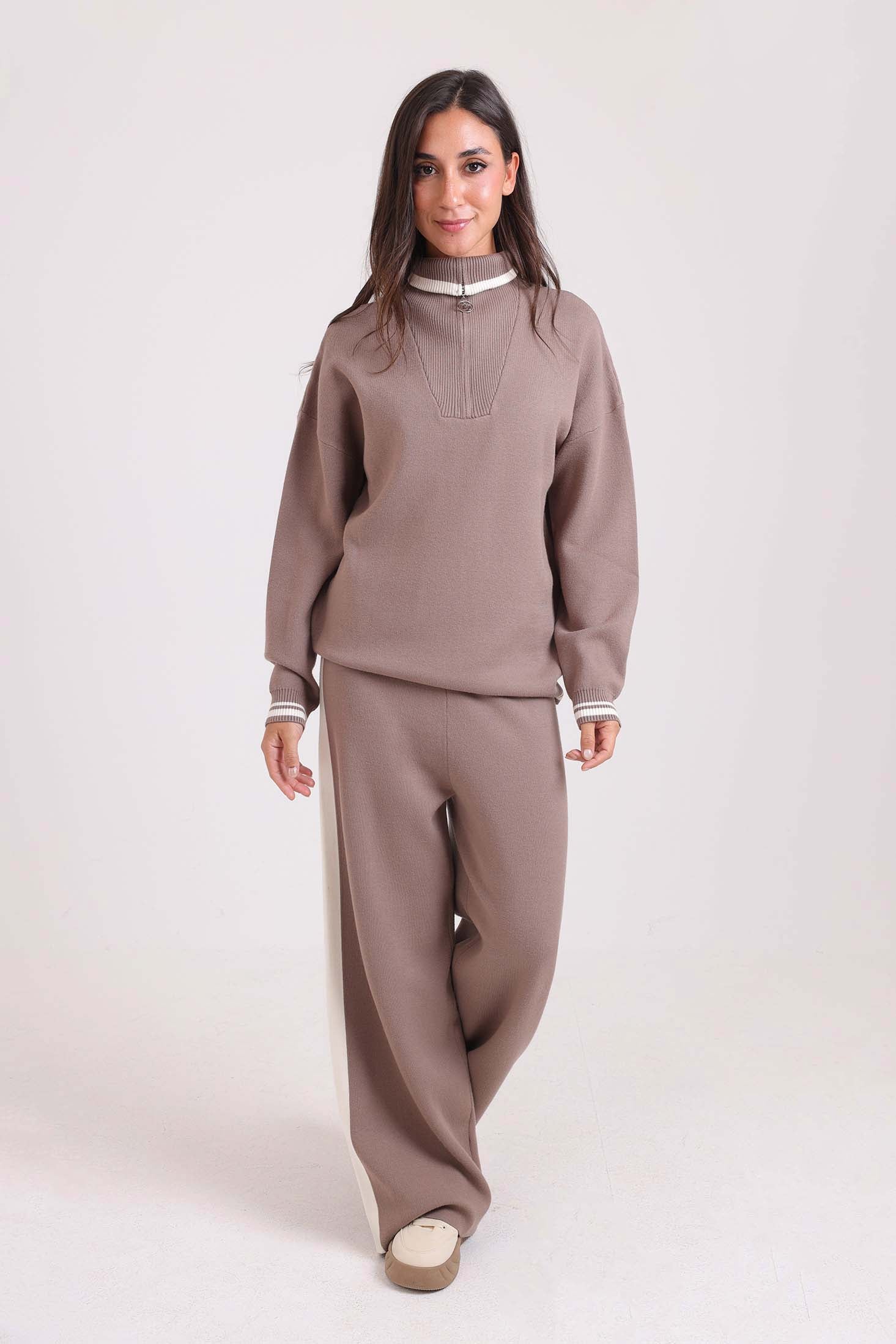 Slip On Comfy Solid Pants