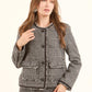 Checked Wool-Blend Tweed Jacket