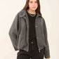 Cozy Zipper Jacket with Front Pockets