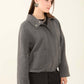 Cozy Zipper Jacket with Front Pockets