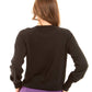 Crew Neck Solid Basic Pullover