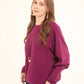 Bishop Long Sleeves Lightweight Relaxed Pullover