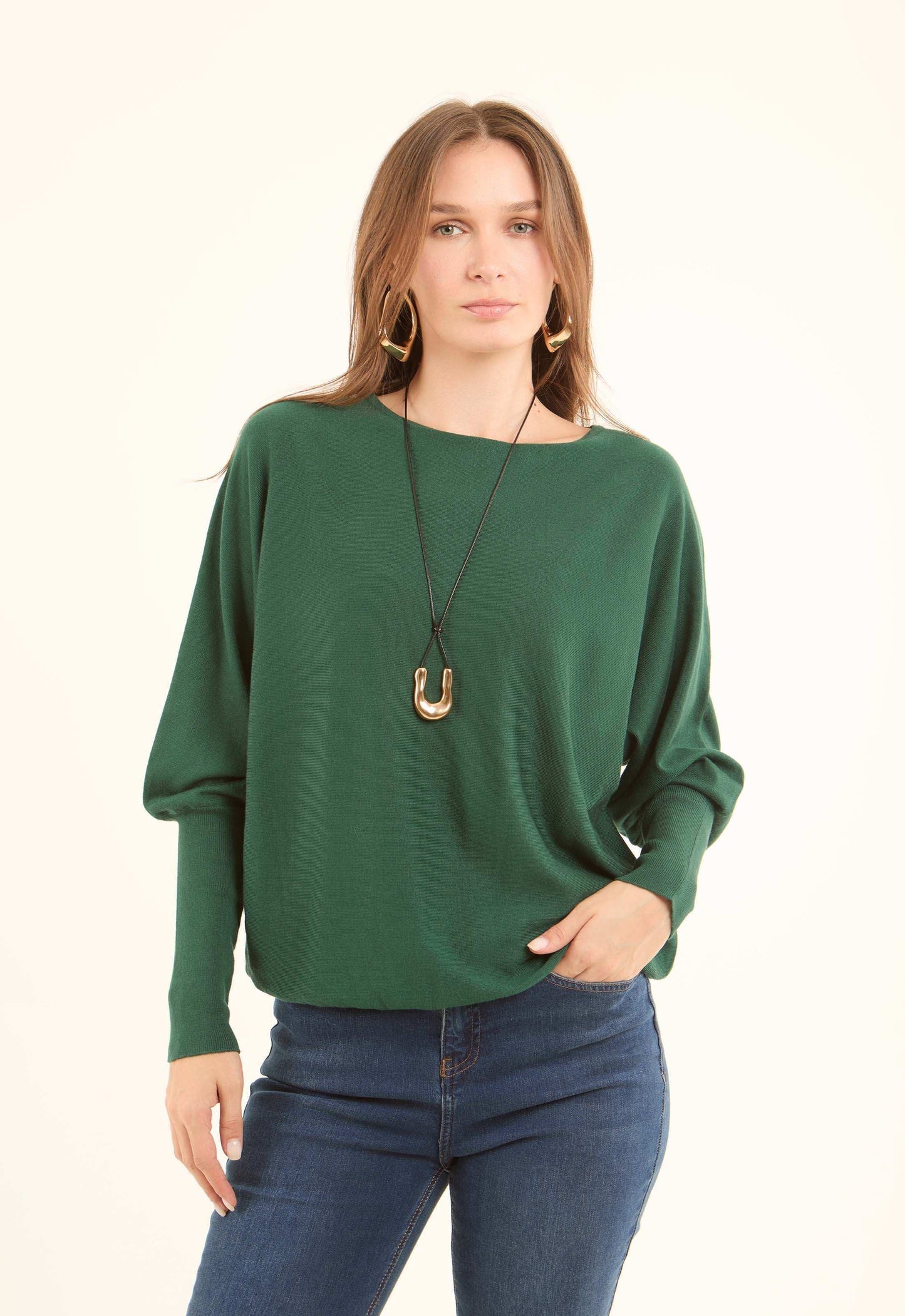 Bishop Long Sleeves Lightweight Relaxed Pullover