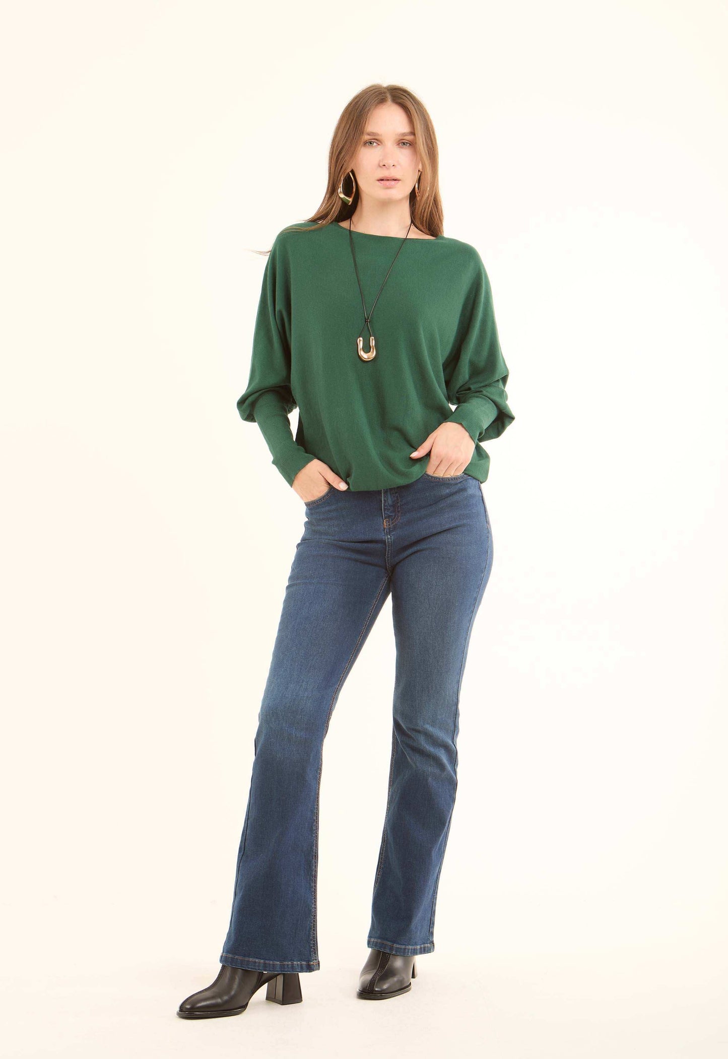 Bishop Long Sleeves Lightweight Relaxed Pullover