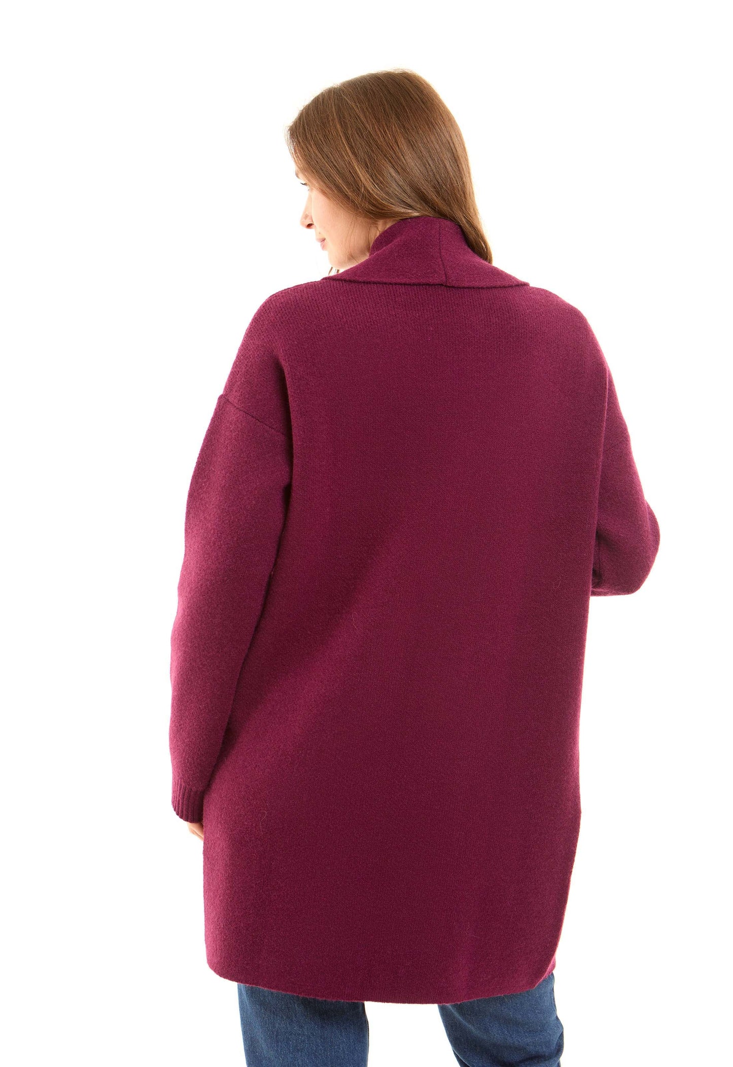 Long Sleeves Winter Cardigan with Pockets