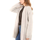 Long Sleeves Winter Cardigan with Pockets