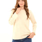 Crew Neck Solid Basic Long Tee