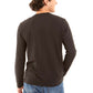 Crew Neck Solid Basic Long Tee