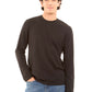 Crew Neck Solid Basic Long Tee