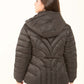 Padded Nylon Hooded Jacket