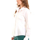 Structured Polyester Collared Blouse