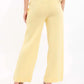 Textured Wide-Leg Pants