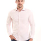 Casual Self Pattern Long Sleeves Shirt