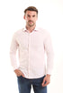 Casual Self Pattern Long Sleeves Shirt