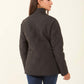 Quilted Asymmetric-Zip Jacket