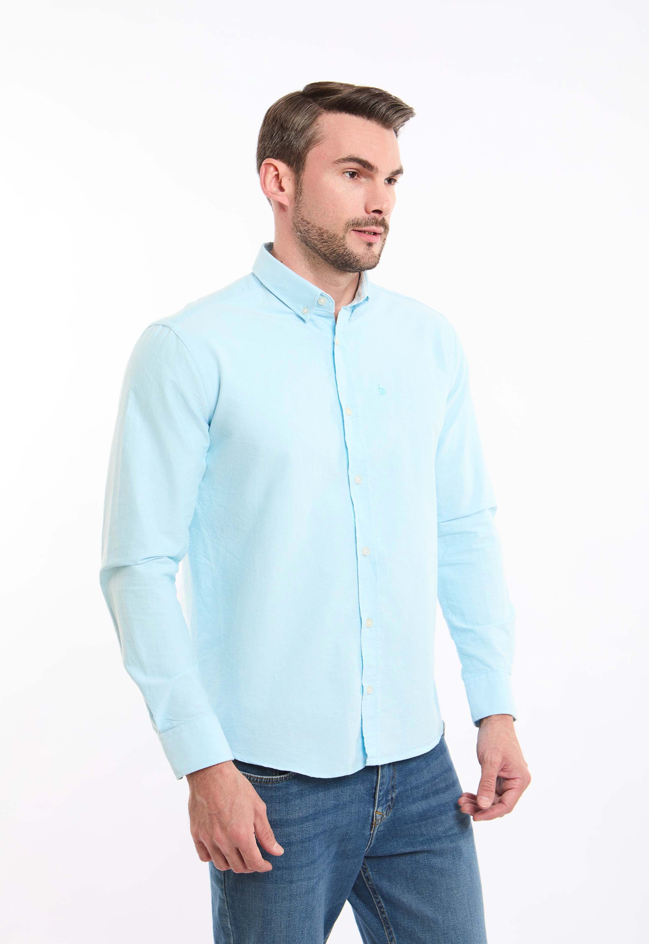 Elegant Solid Long Sleeves Shirt