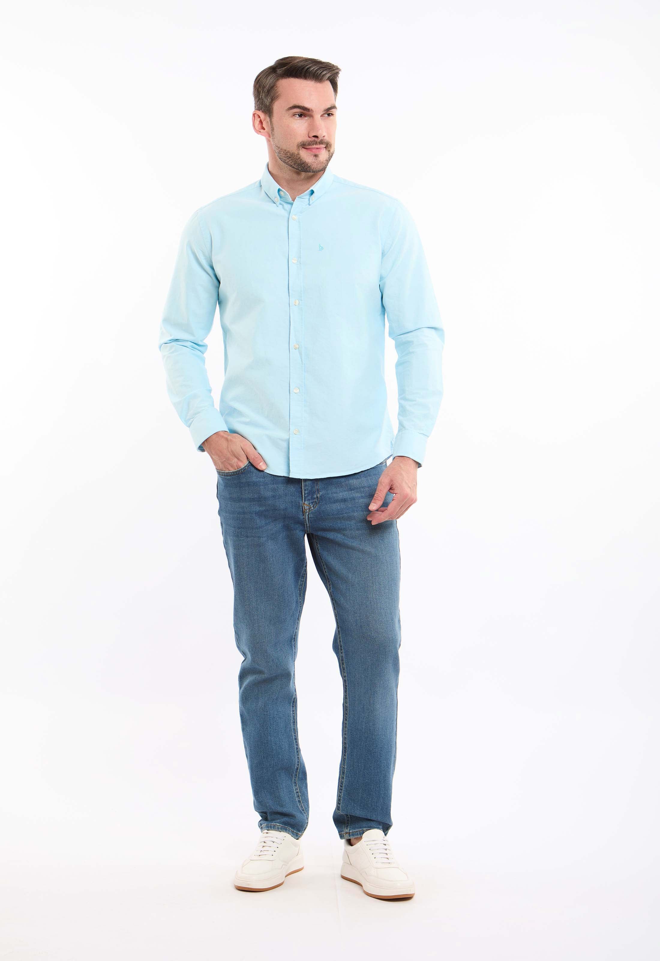 Elegant Solid Long Sleeves Shirt