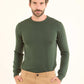 Long Sleeves Solid Basic Pullover