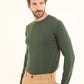 Long Sleeves Solid Basic Pullover