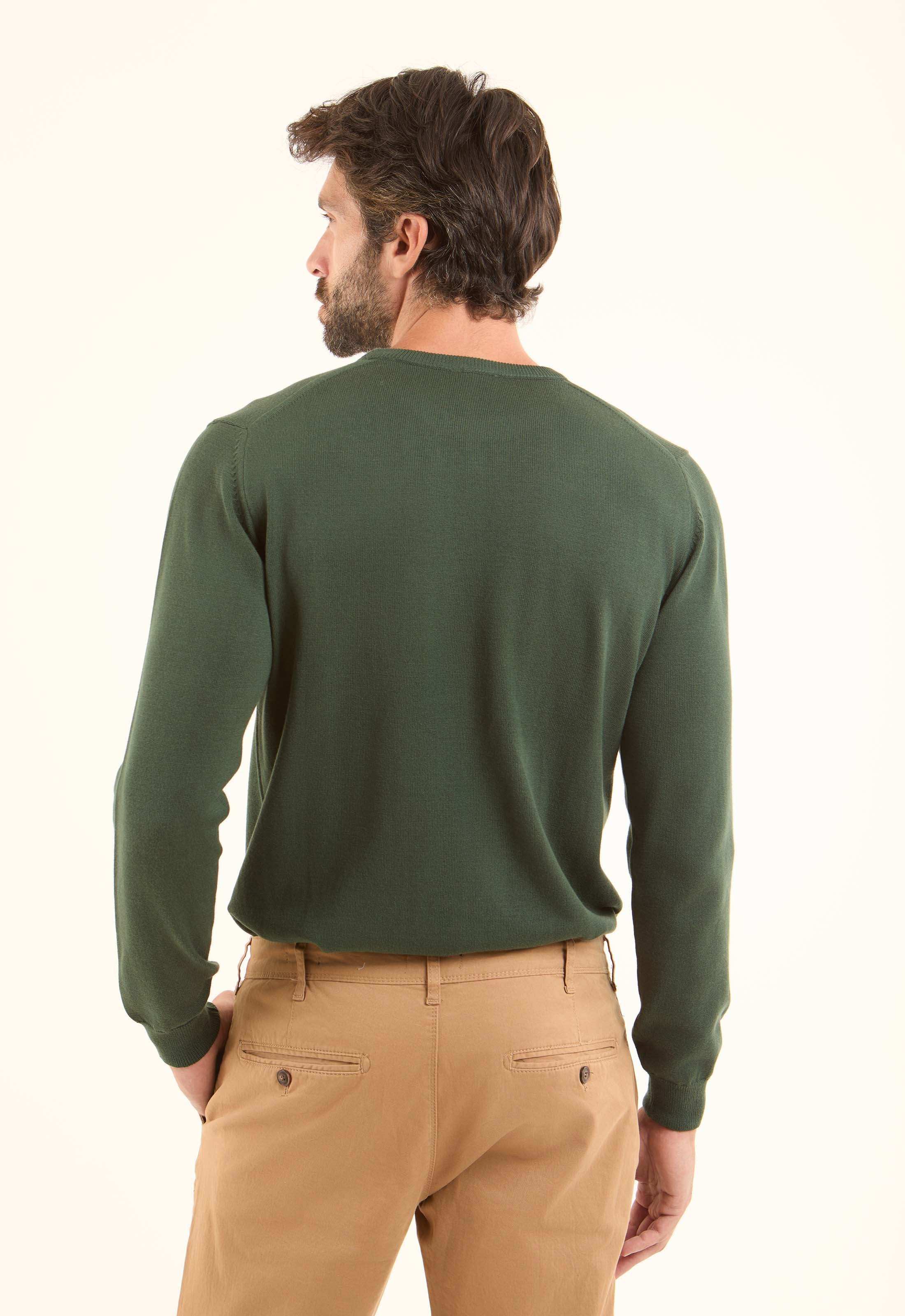 Long Sleeves Solid Basic Pullover