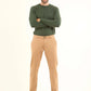Long Sleeves Solid Basic Pullover