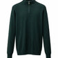 Regular Fit Solid Classic Zipped Sweater