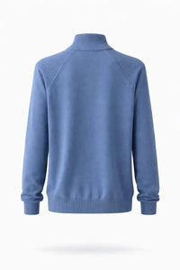 Regular Fit Solid Classic Zipped Sweater
