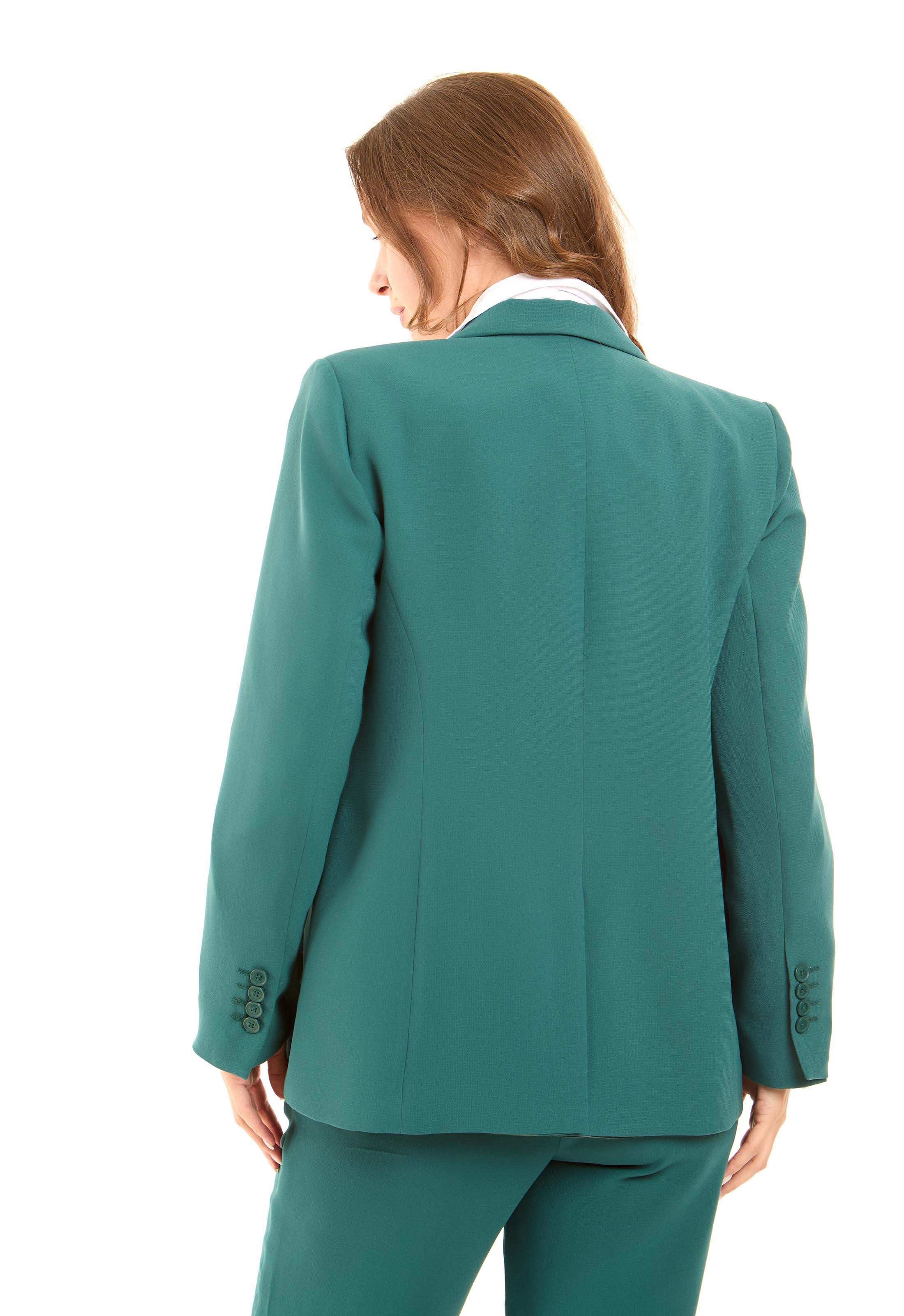 جاكيت بليزر بوليستر مصمم بقصة رسمية