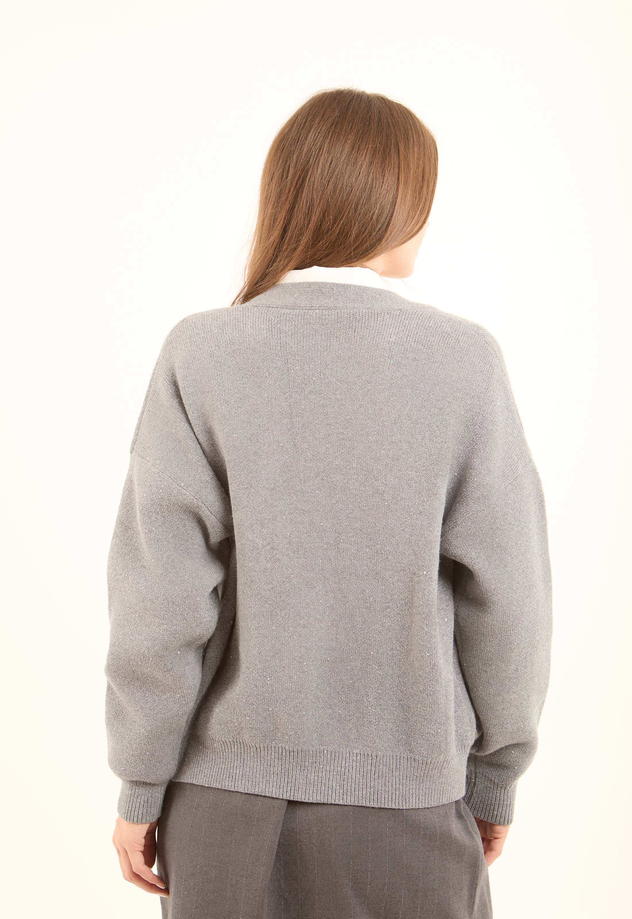 Solid Buttoned Basic Short Cardigan