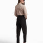 Bow-Neck Satin Shirt