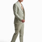 Linen-Cotton Suit Pants
