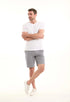 Comfy Striped Cotton Shorts