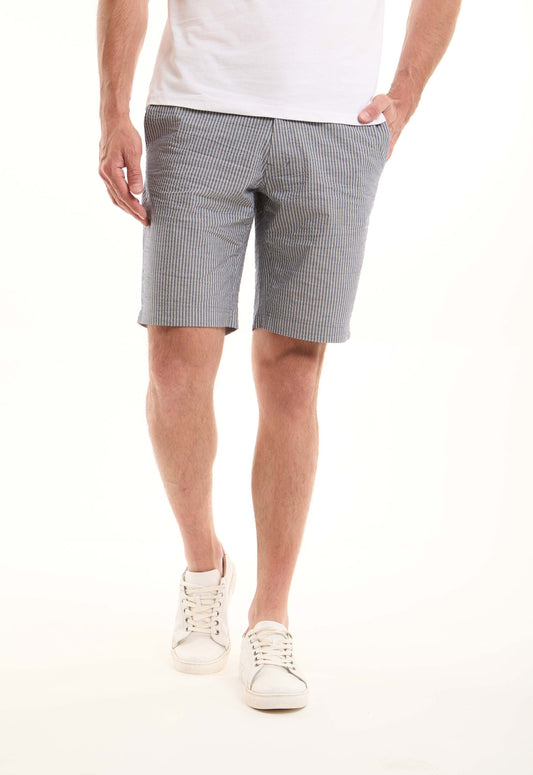 Comfy Striped Cotton Shorts