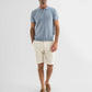 Elegant Linen Shorts with Side Pockets