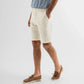 Elegant Linen Shorts with Side Pockets