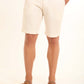 Elegant Linen Shorts with Side Pockets