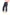 Folded-Hem Straight Denim Pants