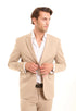 Tailored Solid Pattern Suit Blazer