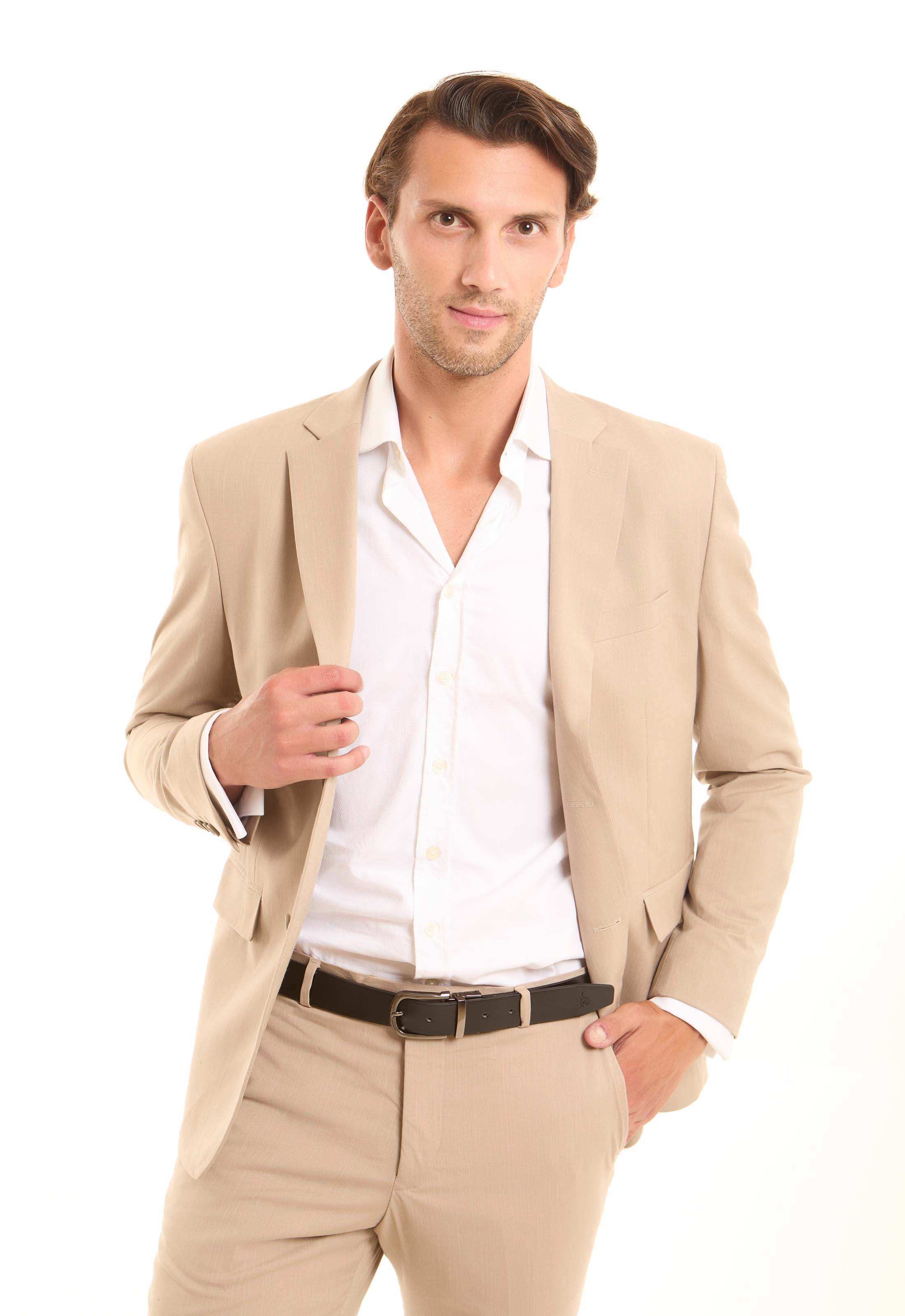 بليزر بدلة سادة بقصة رسمية