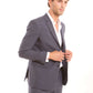 Structured Solid Pattern Suit Blazer