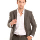 Structured Solid Pattern Suit Blazer