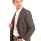 Structured Solid Pattern Suit Blazer