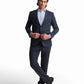 Navy Textured Blazer