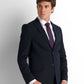 Slim Fit Suit Blazer - Navy
