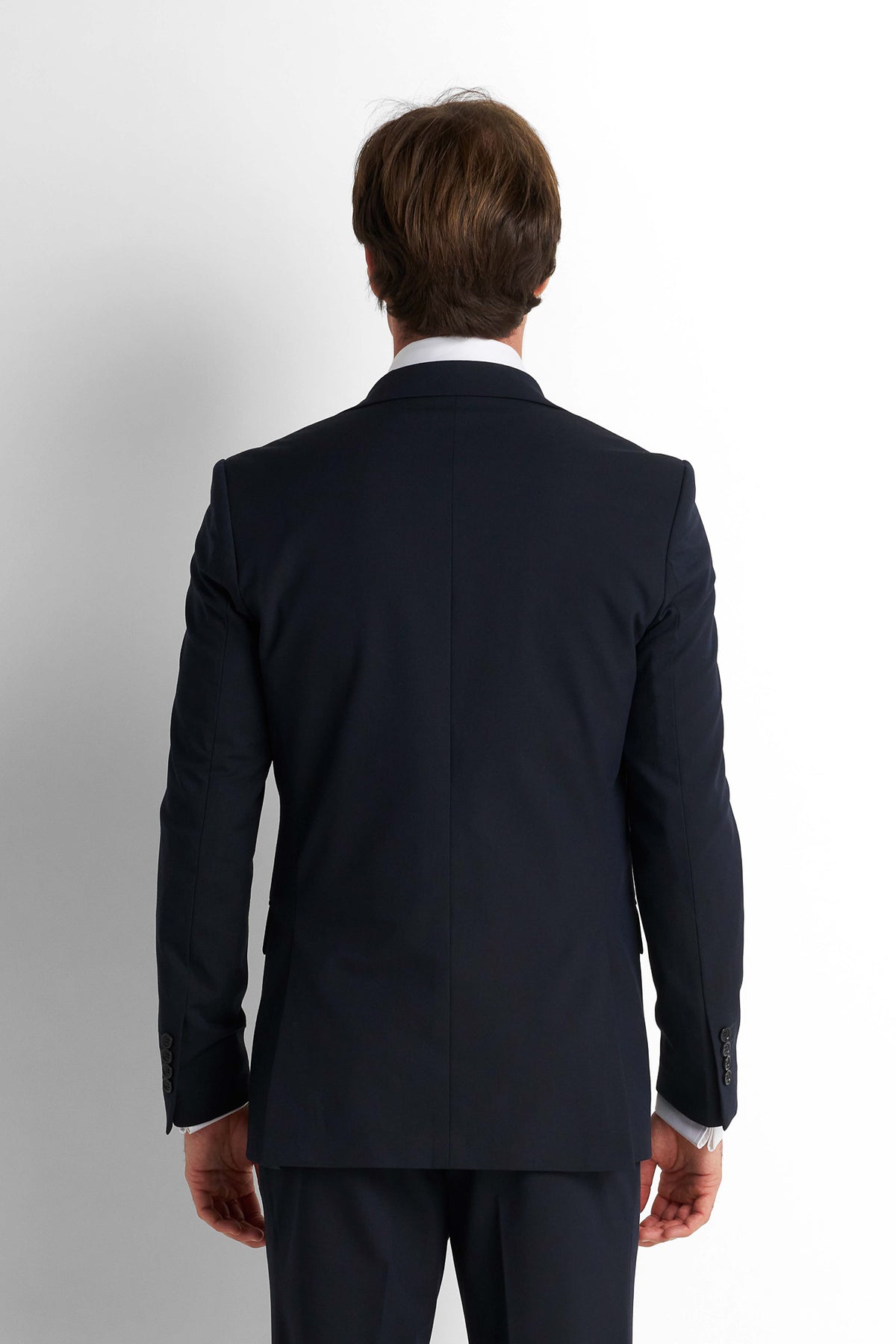 Slim Fit Suit Blazer - Navy
