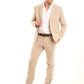 Tailored Solid Pattern Suit Pants
