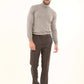 Tailored Solid Pattern Suit Pants