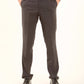 Tailored Solid Pattern Suit Pants